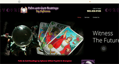 Desktop Screenshot of palmandcardreadingsbysylvana.com